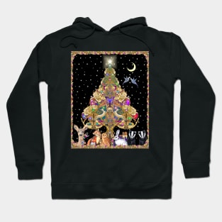 The Animals at Holiday Time Hoodie